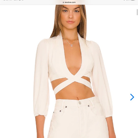 more to come Tops - More to Come Danna Tie Back Top Size: S